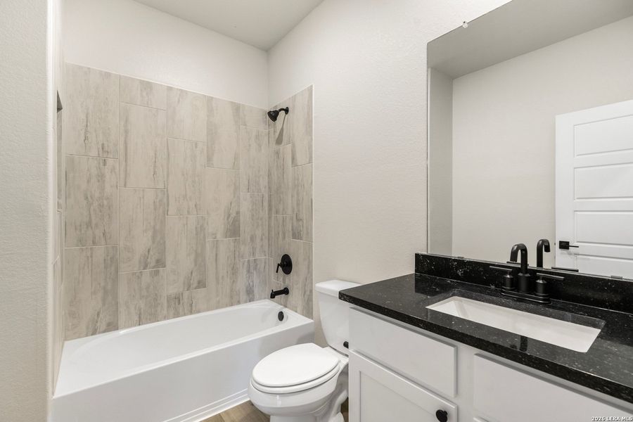 Furnished interior view inside a new home in Hightop Ridge, Converse (Image 6).