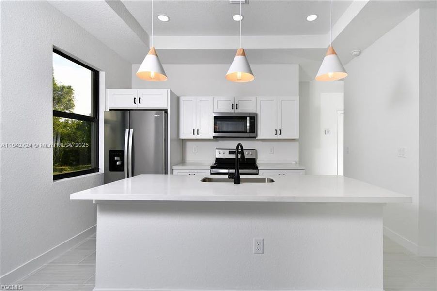 Furnished interior view inside a new home in , Lehigh Acres (Image 6).