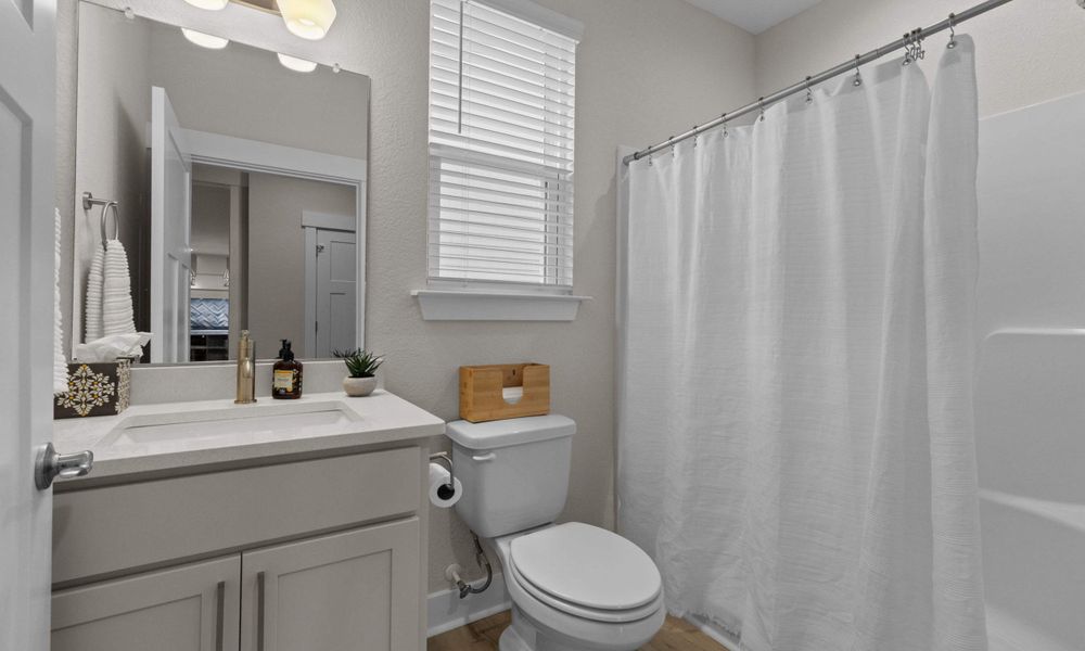 Representative furnished interior of a home built from the The Mangrove by Chesapeake Homes in Bridgewater - Shorehaven Village, Little River (Image 32).