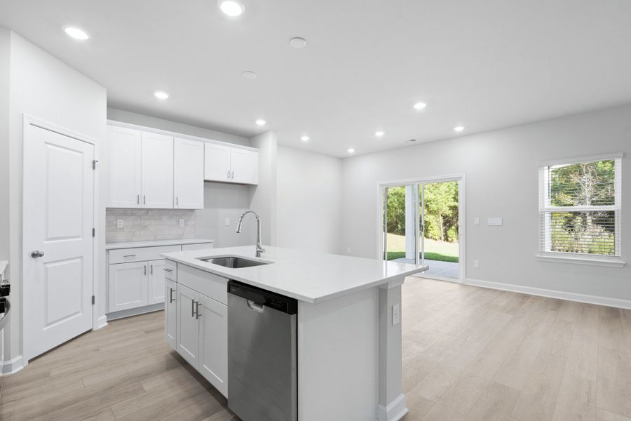 Furnished interior view inside a new home in Waterside - Coastline Series, Longs (Image 8).
