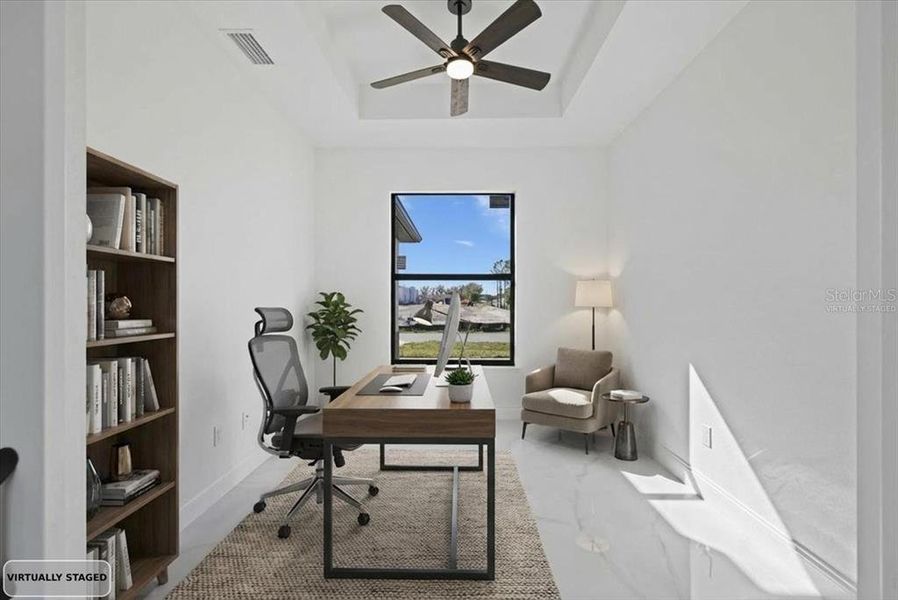 Furnished interior view inside a new home in , Cape Coral (Image 13).