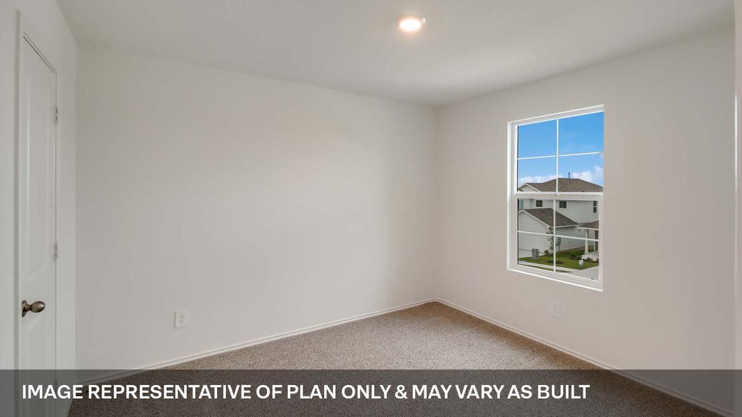Spacious, unfurnished interior of a new home in Wayside, Uhland (Image 12).