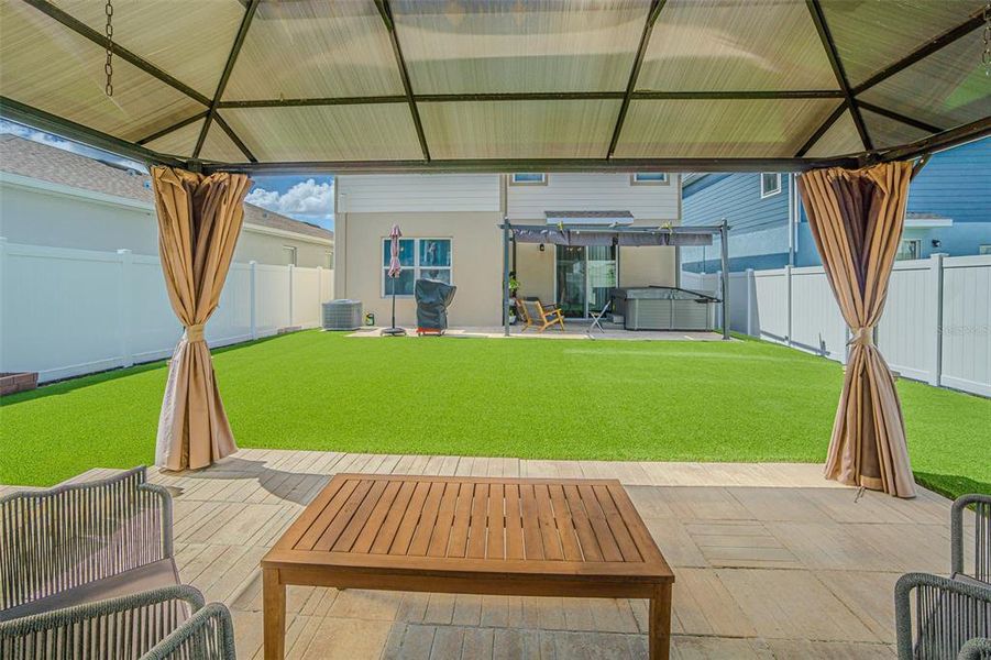 Exterior details and patio area of a home in , Spring Hill (Image 19). Exterior details and patio area of a home in , Spring Hill (Image 19).