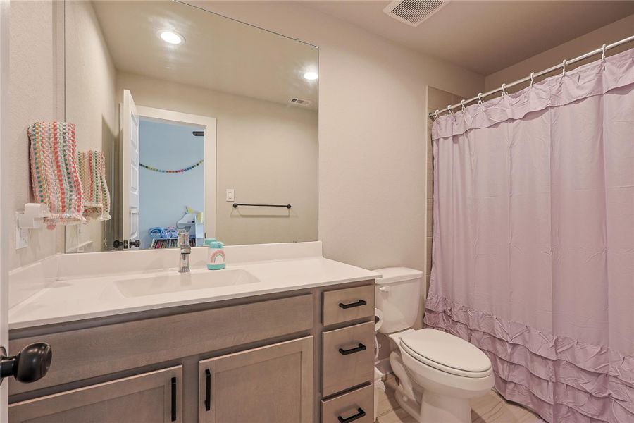 Furnished interior view inside a new home in Telge Ranch, Cypress (Image 36).