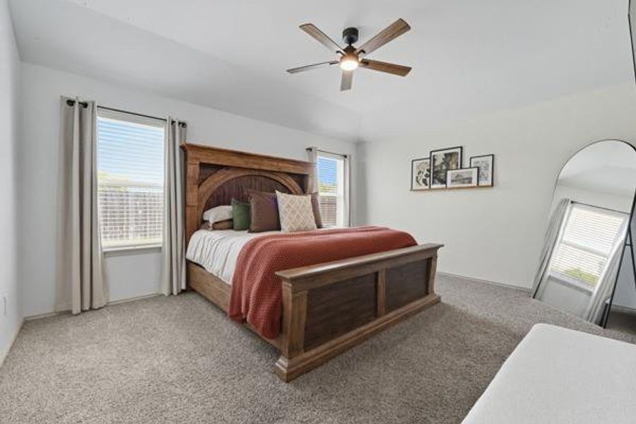 Furnished interior view inside a new home in , Sealy (Image 6). Furnished interior view inside a new home in , Sealy (Image 6).