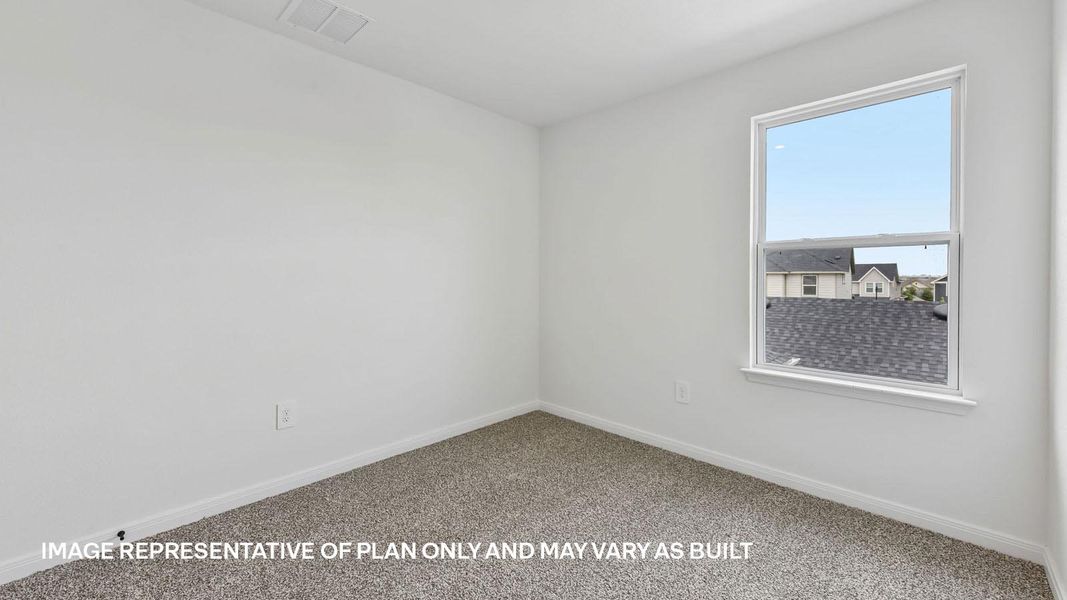 Spacious, unfurnished interior of a new home in Avery Centre, Round Rock (Image 37).