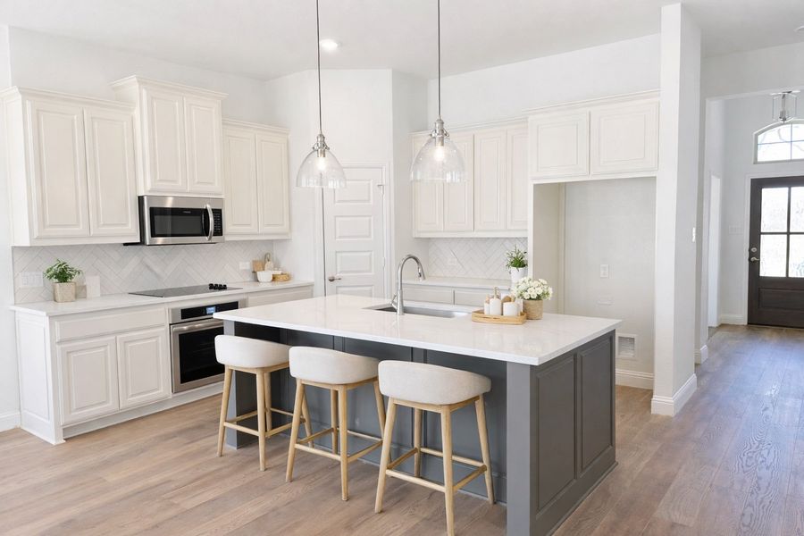 Virtually Staged Kitchen Virtually Staged Kitchen