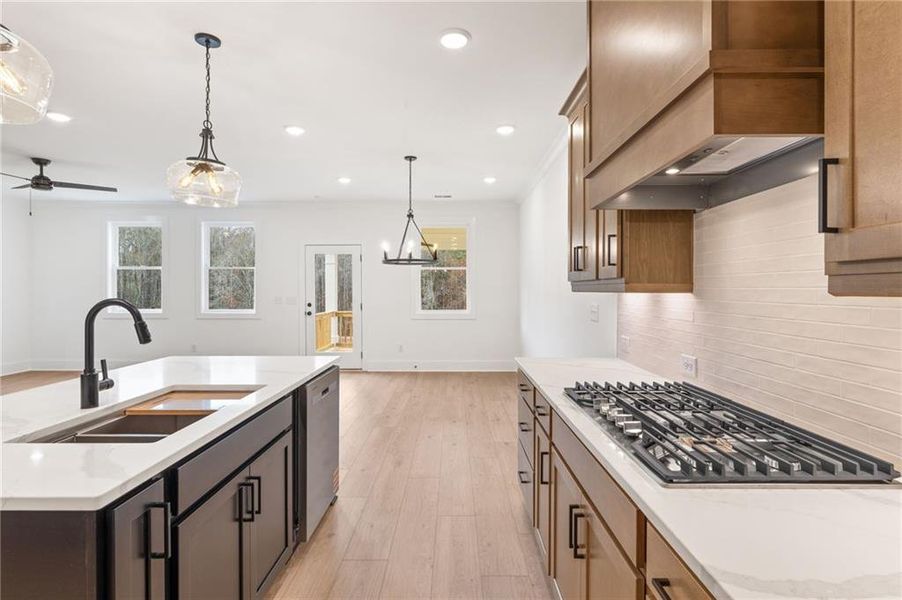 Furnished interior view inside a new home in Prescott Manor, Canton (Image 9).