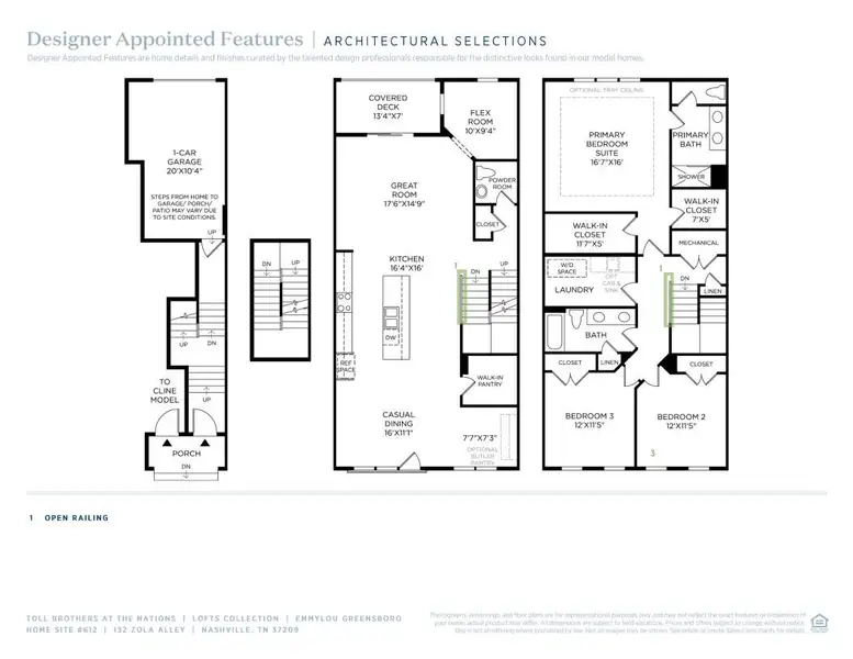 2D floor plan layout of this home in The Nations - Lofts, Nashville, TN (Image 6). 2D floor plan layout of this home in The Nations - Lofts, Nashville, TN (Image 6).