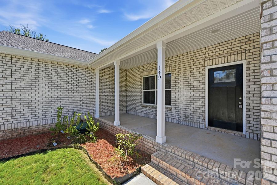 Exterior details and patio area of a home in , York (Image 4).