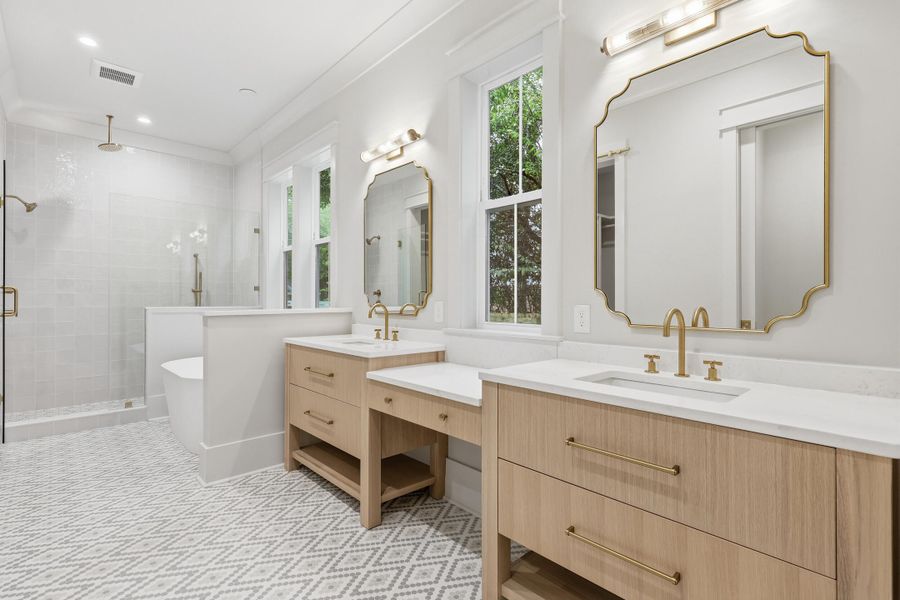 Furnished interior view inside a new home in , Mount Pleasant (Image 46).