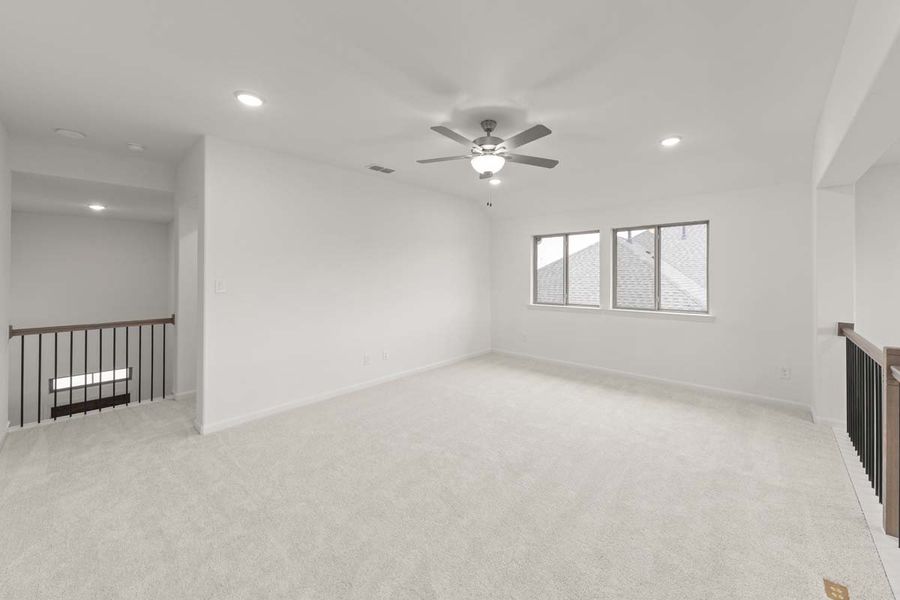 Spacious, unfurnished interior of a new home in River Ranch, Van Alstyne (Image 28). Spacious, unfurnished interior of a new home in River Ranch, Van Alstyne (Image 28).