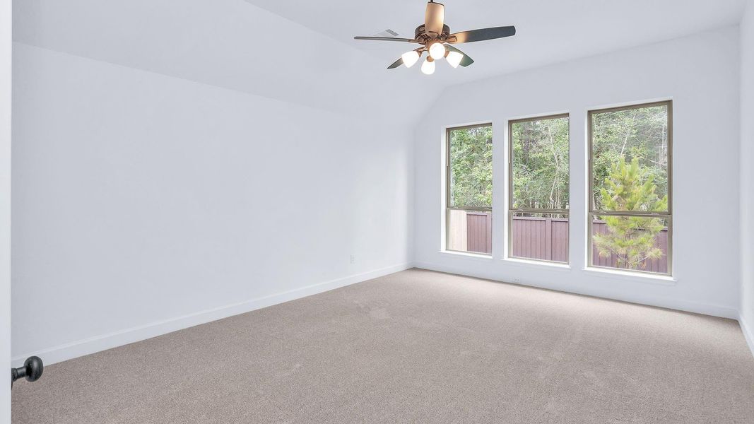 Spacious, unfurnished interior of a new home in Woodhavyn, Magnolia (Image 13). Spacious, unfurnished interior of a new home in Woodhavyn, Magnolia (Image 13).