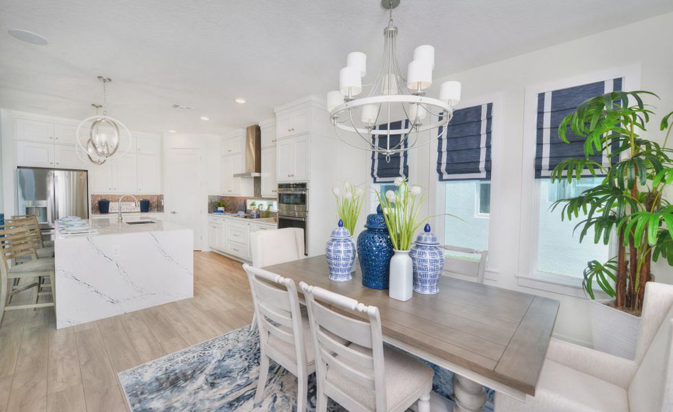 Furnished interior view inside a new home in Persimmon Park, Wesley Chapel (Image 22).