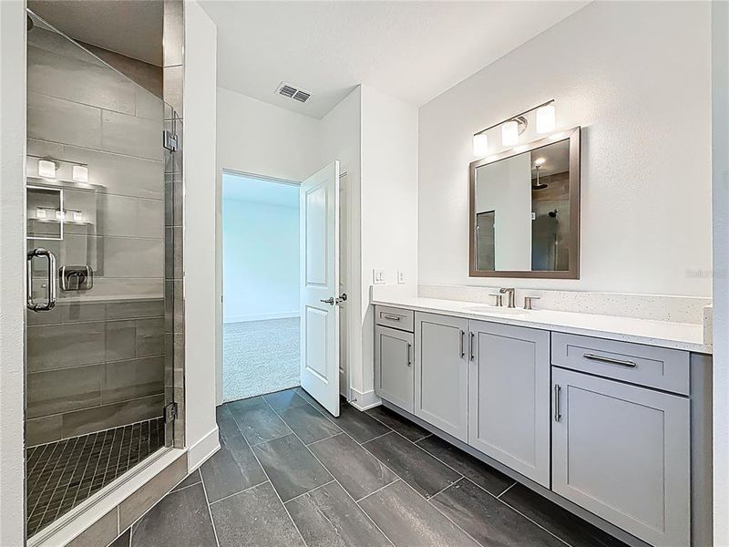 Furnished interior view inside a new home in , Tampa (Image 41). Furnished interior view inside a new home in , Tampa (Image 41).