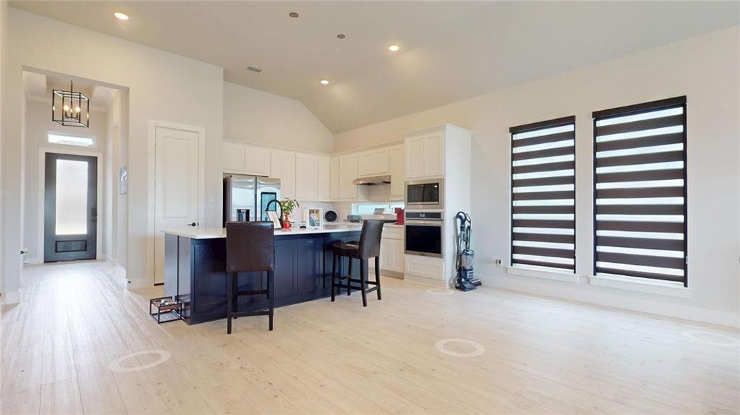 Furnished interior view inside a new home in , Little Elm (Image 18).