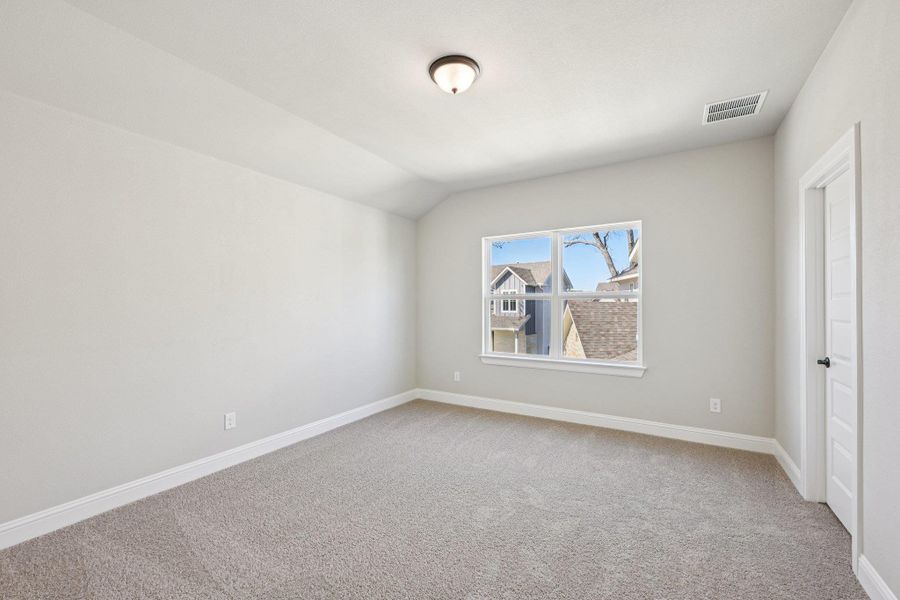 Spacious, unfurnished interior of a new home in Cross Creek, Cedar Park (Image 32).