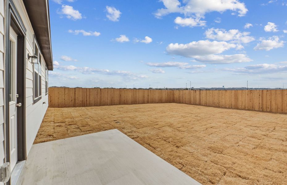 Exterior details and patio area of a home in Alto, San Marcos (Image 23).