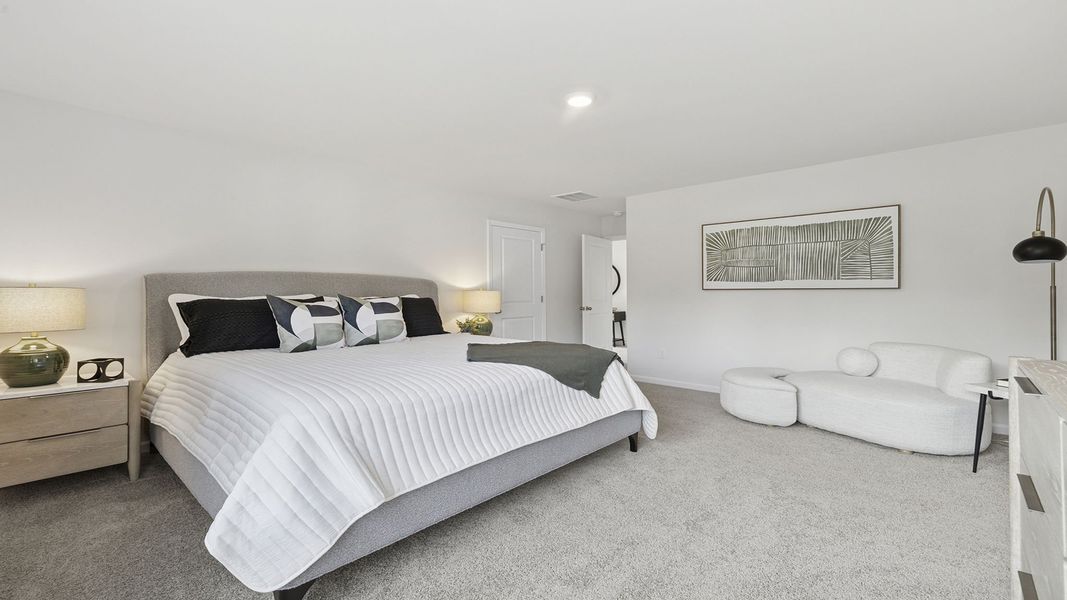 Furnished interior view inside a new home in Cedar Gap, Fountain Inn (Image 27).