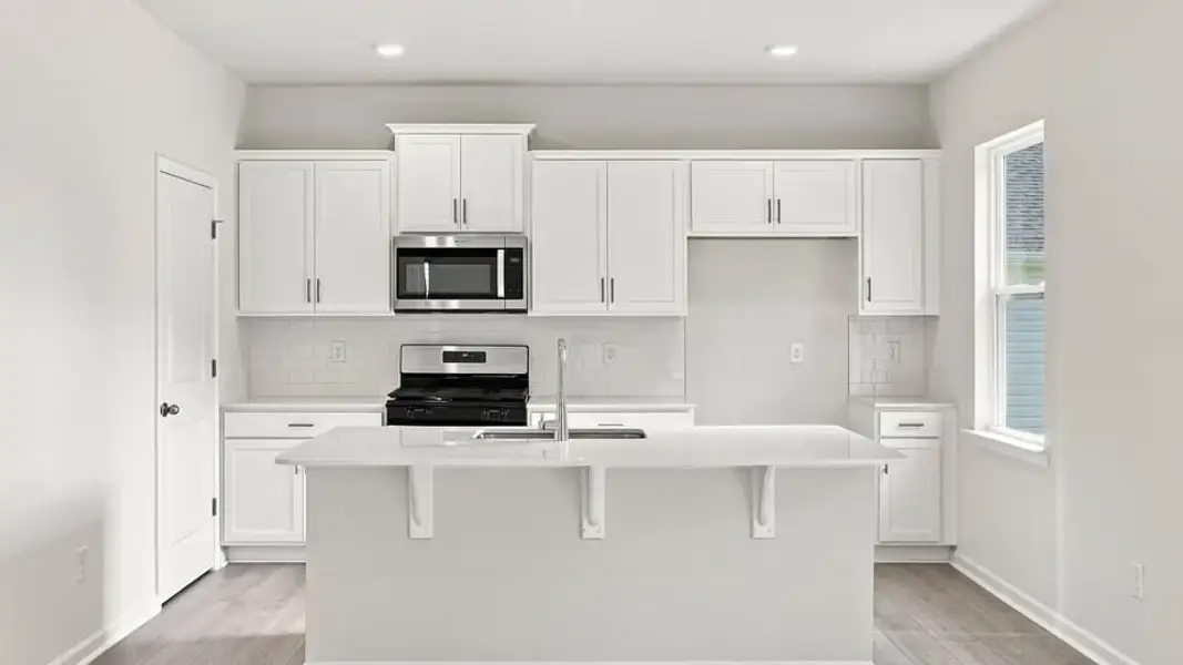 Furnished interior view inside a new home in Rocky River Ridge, Anderson (Image 8).