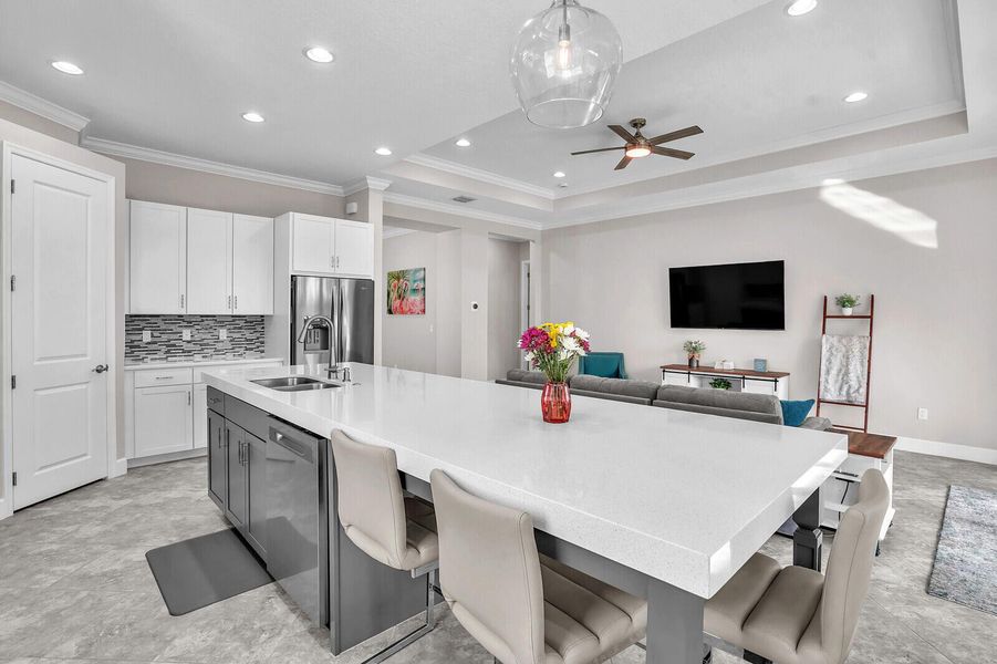 Furnished interior view inside a new home in , Westlake (Image 29).