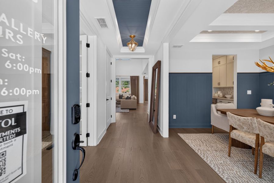 Representative furnished interior of a home built from the Newlyn by Pulte Homes in Bristol, Dawsonville (Image 10).