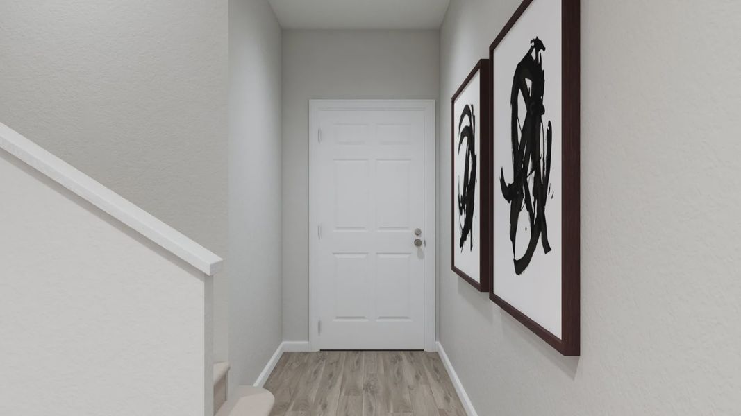 Representative unfurnished interior of a home built from the The Camden by Legend Homes in Ridgeland Hills, Willis (Image 23).
