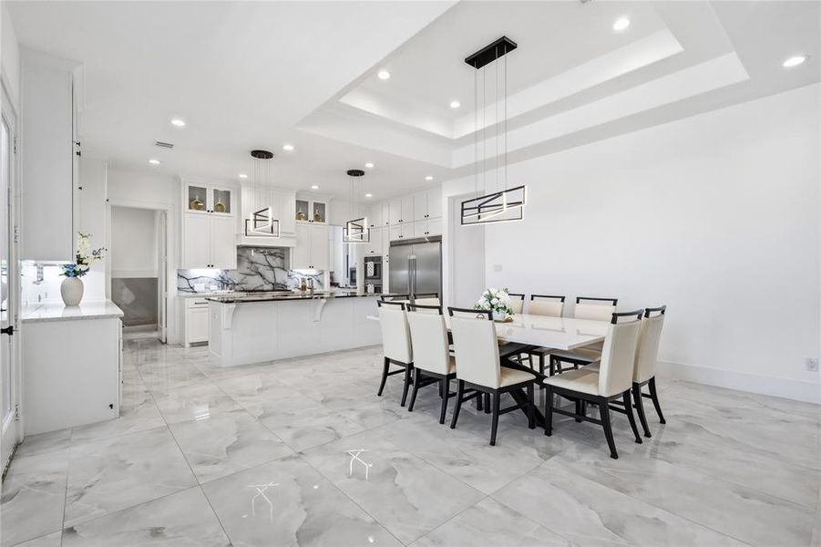 Furnished interior view inside a new home in , Sanger (Image 22).