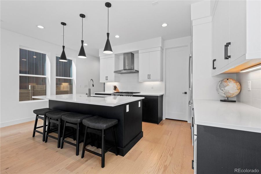 Furnished interior view inside a new home in , Denver (Image 28).