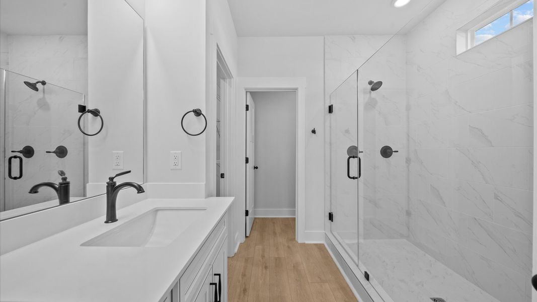 Furnished interior view inside a new home in Woodglen, Piedmont (Image 22).