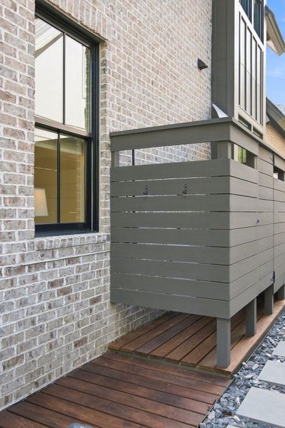 Exterior details and patio area of a home in , Mount Pleasant (Image 43).