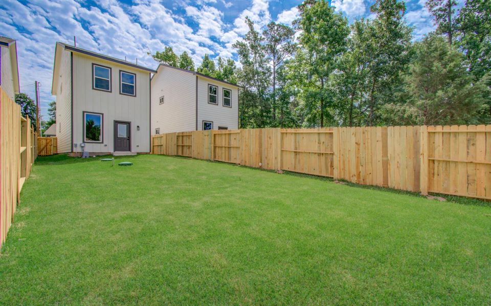 Exterior details and patio area of a home in , Willis (Image 27). Exterior details and patio area of a home in , Willis (Image 27).