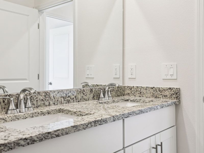 Close-up of interior finishes inside a home in The Grove at Stuart Crossing - Classic Series, Bartow (Image 7).