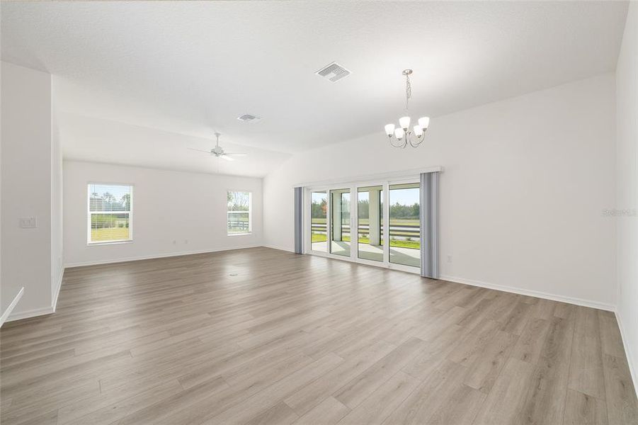 Spacious, unfurnished interior of a new home in , The Villages (Image 37).