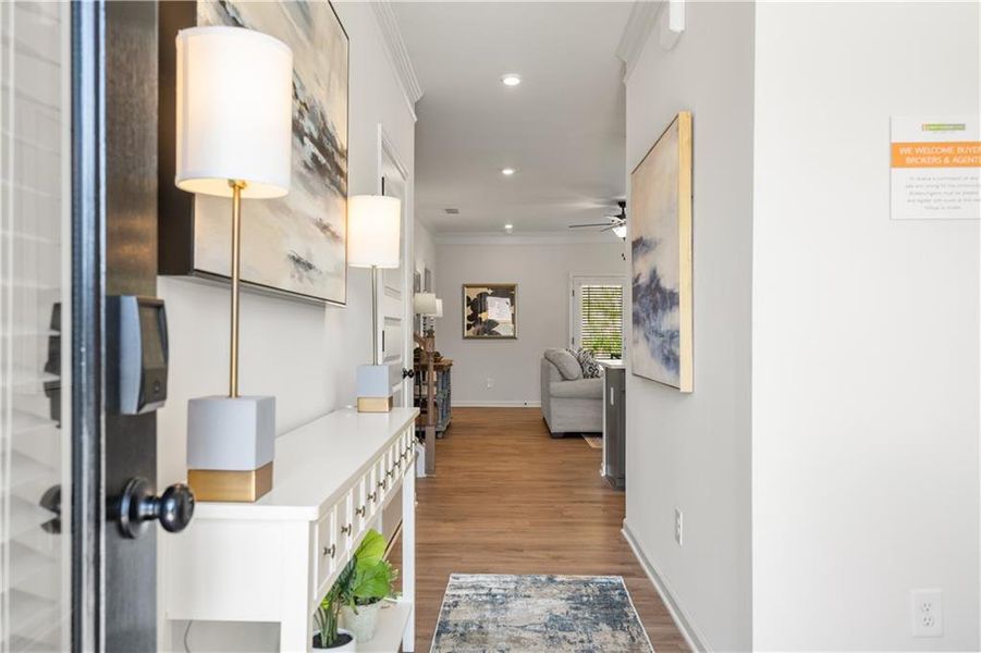 Furnished interior view inside a new home in Laurel Ridge, Rock Spring (Image 16).