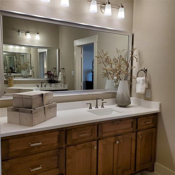 Furnished interior view inside a new home in , Fort Worth (Image 15). Furnished interior view inside a new home in , Fort Worth (Image 15).