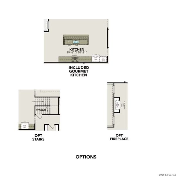 2D floor plan layout of this home in Potranco Oaks, Castroville, TX (Image 5).