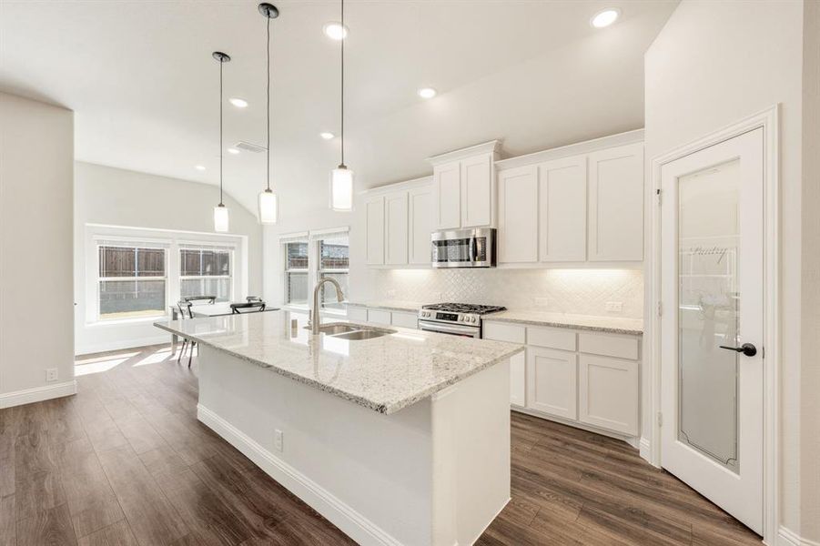 Furnished interior view inside a new home in Ridge Ranch Classic 50, Mesquite (Image 13). Furnished interior view inside a new home in Ridge Ranch Classic 50, Mesquite (Image 13).