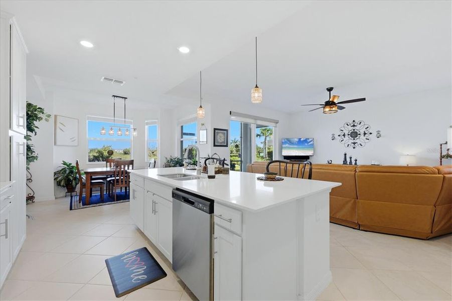 Furnished interior view inside a new home in , Venice (Image 15). Furnished interior view inside a new home in , Venice (Image 15).