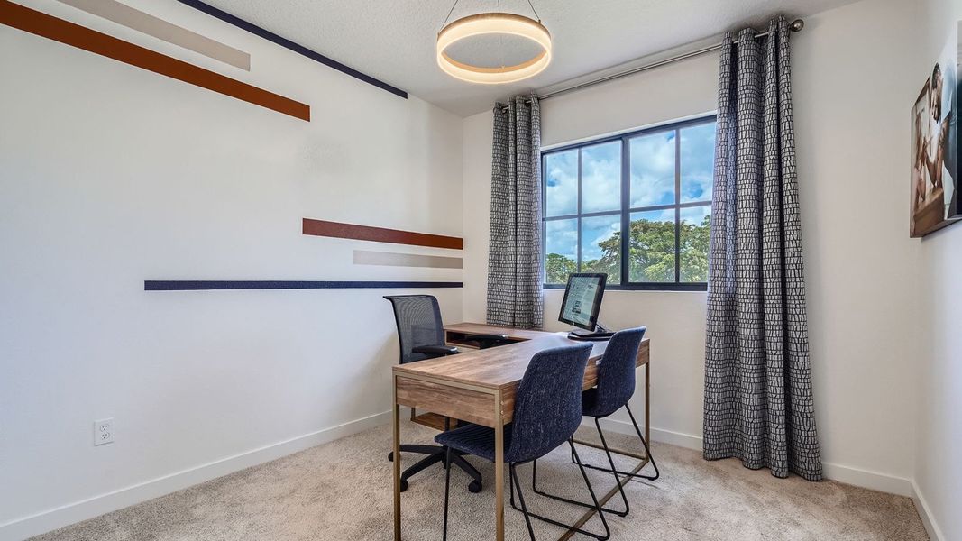 Representative furnished interior of a home built from the Topaz by D.R. Horton in Ashwood Cove, Lake Worth (Image 30).
