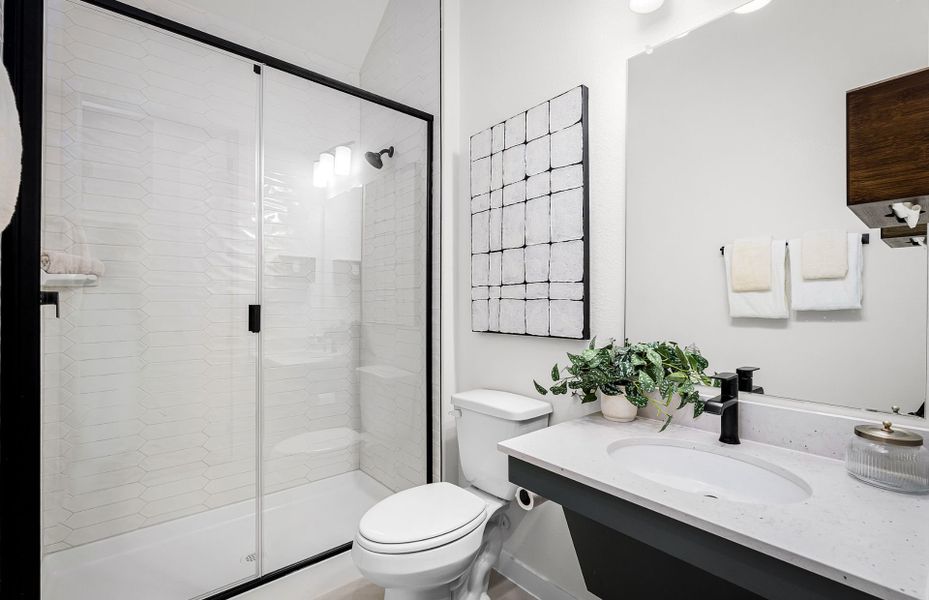 Representative furnished interior of a home built from the Doucette by Pulte Homes in Kuempel Farms, Pflugerville (Image 25).