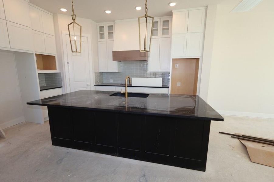 Furnished interior view inside a new home in Grand Central Park 55' Homesites, Conroe (Image 4).