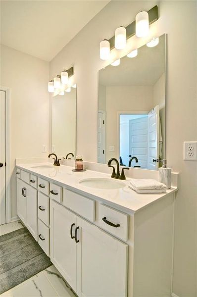 Furnished interior view inside a new home in Highland Crossing, Cartersville (Image 32).