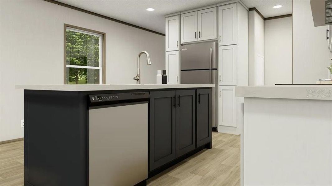Furnished interior view inside a new home in , Deland (Image 4).