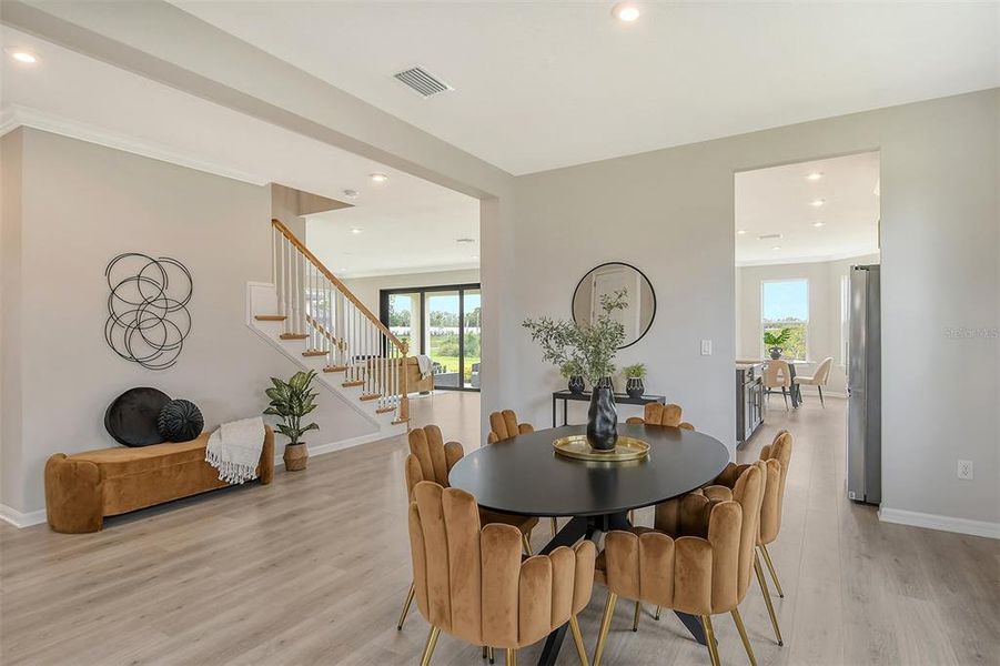Furnished interior view inside a new home in , Nokomis (Image 4).