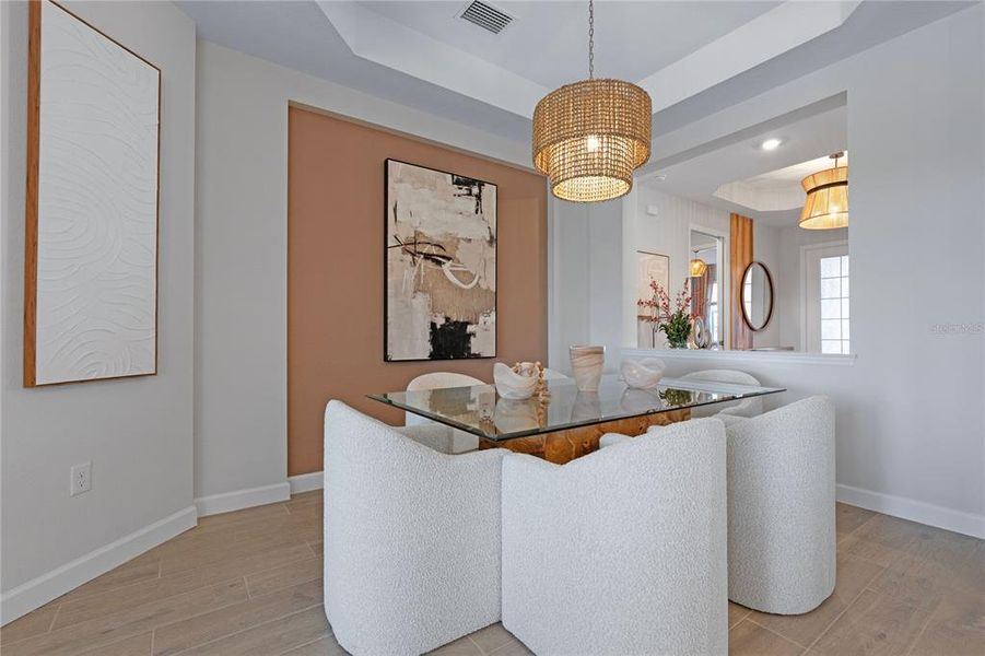 Furnished interior view inside a new home in Calusa Country Club, Lakewood Ranch (Image 20).