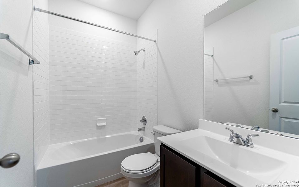 Furnished interior view inside a new home in Katzer Ranch, Converse (Image 3).