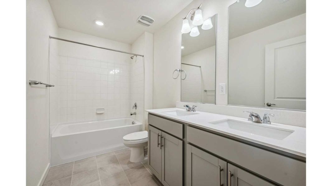 Representative furnished interior of a home built from the ELDER II by D.R. Horton in The Ridge at Lorson Ranch, Colorado Springs (Image 11).