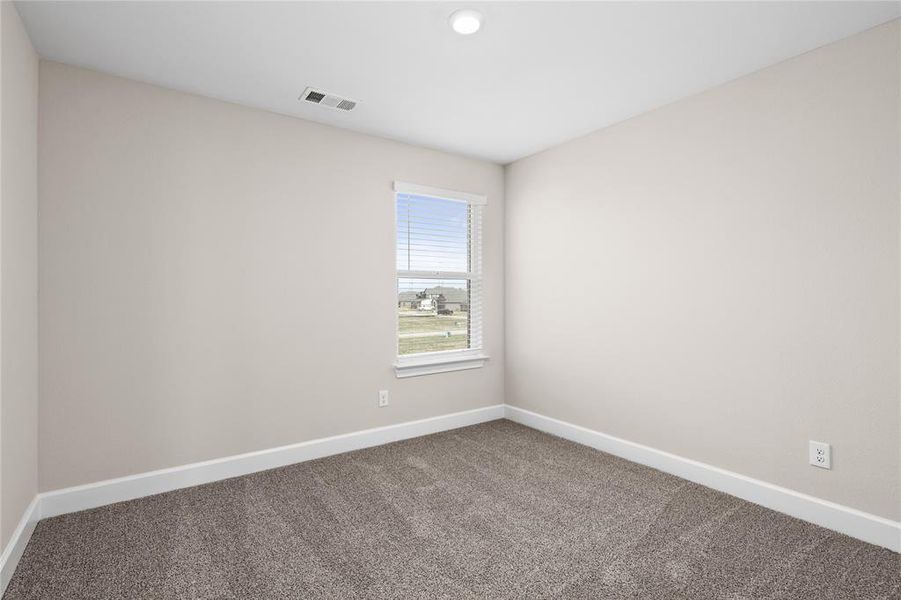 Spacious, unfurnished interior of a new home in Yarbrough Farms, Pilot Point (Image 8). Spacious, unfurnished interior of a new home in Yarbrough Farms, Pilot Point (Image 8).