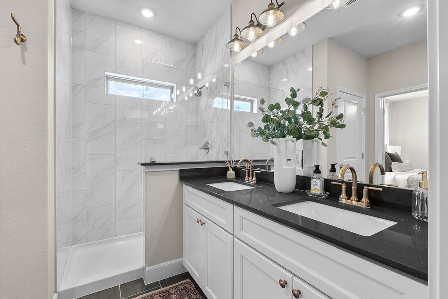 Representative furnished interior of a home built from the The Lancaster by Rosehaven Homes in Friedrich Hill, San Antonio (Image 36).